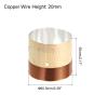 PATIKIL Woofer Voice Coil 2.38x0.79 Inch 2 Layers Round Copper Wire Speaker Voice Coil for Speaker Repair view 2