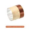PATIKIL Woofer Voice Coil 2.38x0.79 Inch 2 Layers Round Copper Wire Speaker Voice Coil for Speaker Repair view 3