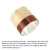 PATIKIL Woofer Voice Coil 2.38x0.79 Inch 2 Layers Round Copper Wire Speaker Voice Coil for Speaker Repair view 4