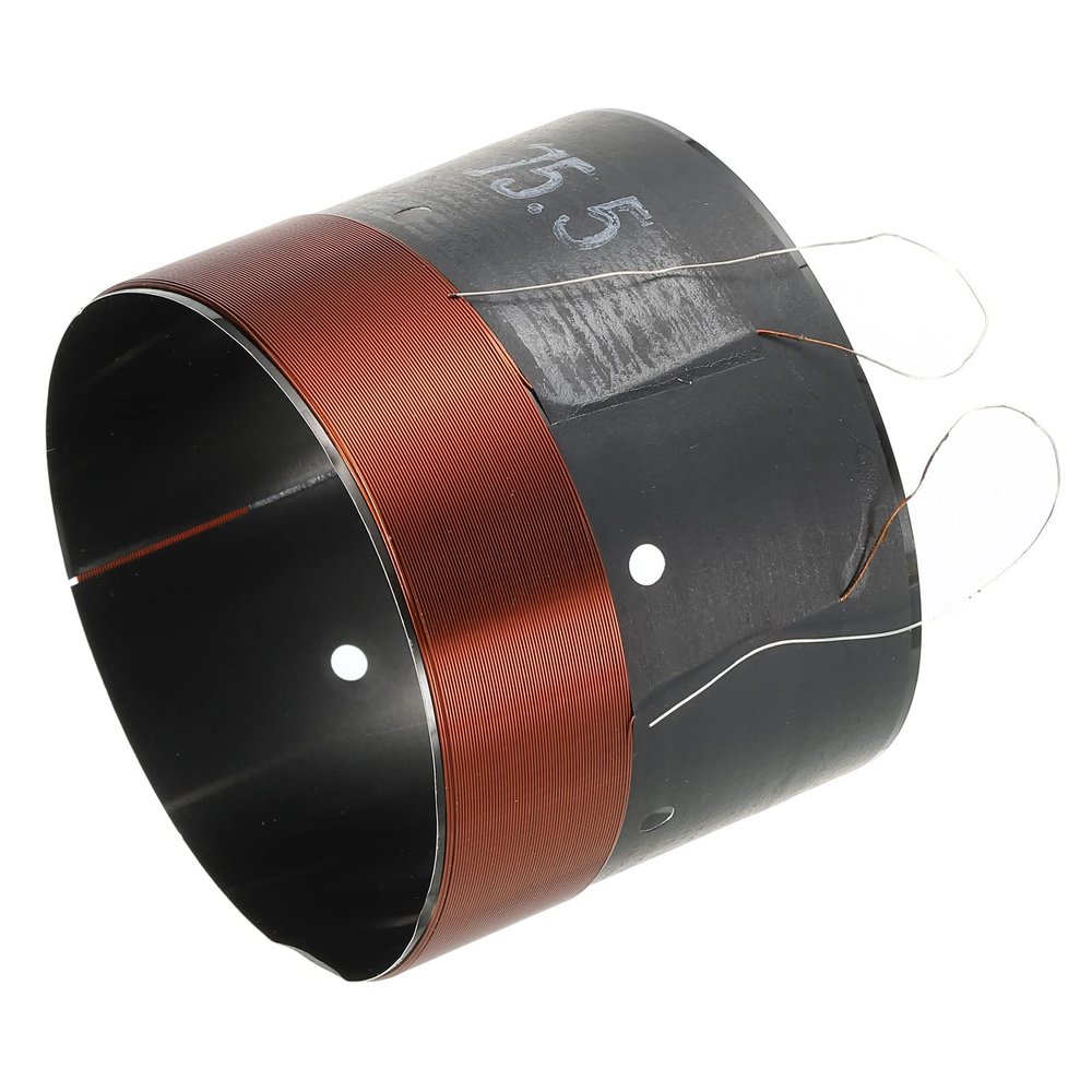 PATIKIL Woofer Voice Coil 2.97x0.87 Inch 2 Layers Round Copper Wire Speaker Voice Coil for Speaker Repair
