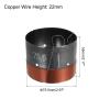 PATIKIL Woofer Voice Coil 2.97x0.87 Inch 2 Layers Round Copper Wire Speaker Voice Coil for Speaker Repair view 2