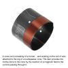 PATIKIL Woofer Voice Coil 2.97x0.87 Inch 2 Layers Round Copper Wire Speaker Voice Coil for Speaker Repair view 4