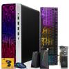 HP G3 Gaming Desktop PC, Core i7 6th Gen, GT 1030 Graphic, 16GB RAM, 480GB SSD, RGB Keyboard Mouse, Speaker, Webcam, WiFi, Windows 11 (Renewed) view 1