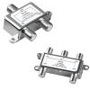 2 Way Coaxial Cable Splitter + 4 Way Coaxial Cable Splitter view 1