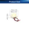 Juvielich 15Pcs DC 3-24V 85dB Electronic Passive Buzzer Alarm Piezo Passive Buzzer Sounder 34 x 9mm view 2