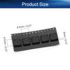 Juvielich 5Pcs DC 2-8.5V 82dB Electronic Passive Buzzer Alarm Piezo Passive Buzzer Sounder 85 x 8.5mm view 2