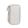 VALINK Electronics Organizer, Electronics Accessories Organizer Pouch Bag for Travel Waterproof Pouch Bag for Power Adapter Charger Cables Elegant Gray view 1