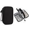 VALINK Electronics Organizer, Electronics Accessories Organizer Pouch Bag for Travel Waterproof Pouch Bag for Power Adapter Charger Cables Elegant Gray view 2