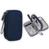 VALINK Electronics Organizer, Electronics Accessories Organizer Pouch Bag for Travel Waterproof Pouch Bag for Power Adapter Charger Cables Elegant Gray view 3