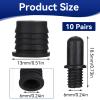 Speaker Grill Guides, 10 Pairs Dust Proof Plastic Speaker Grill Peg Kit Set Speaker Buckles Snap Button Fasteners view 2