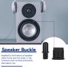 Speaker Grill Guides, 10 Pairs Dust Proof Plastic Speaker Grill Peg Kit Set Speaker Buckles Snap Button Fasteners view 4