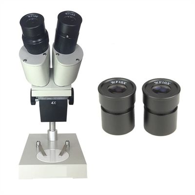 RADHAX Microscope Kit 10X 15X 20X Binocular Stereo Microscope Eyepieces Microscope Lens Adapters (Color : Magnification 40X)