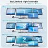 UtechSmart USB C Docking Station Triple Monitor - Universal Laptop Docking Station 12 in 1 for Thunderbolt 3/4, USB C Dock with USB 3.0 and 4K HDMI for MacBook Pro/Air/M1/M2 & Windows Gray view 2