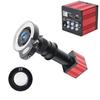 RADHAX Microscope Kit 51MP 1080P Microscope Camera 180X Lens Portable USB Industrial Electronic Digital Microscope Microscope Lens Adapters (Color : Red 2X Camera Kit) view 1