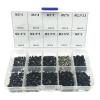 TECKEEN 500Pcs Universal Laptop Notebook Computer Repair Screws Kit with Plastic Box view 1