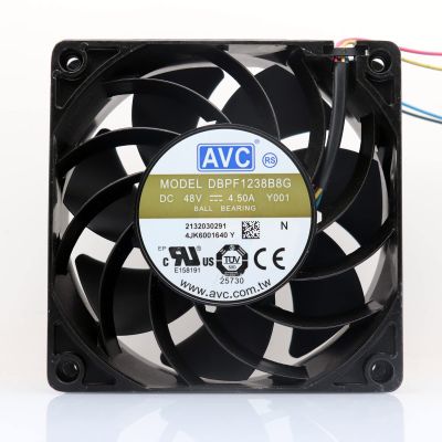 1 PCS DBPF1238B8G DC48V 4.50A 12012038mm Cooling Fan