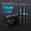 SIRUI Saturn 35mm T2.9 1.6X Full Frame Carbon Fiber Anamorphic Lens, Cine Lens for RF Mount Cameras, 418g (Blue Flare) view 3
