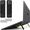 Aulumu G07 Pop Up Leg Stands Laptop, Super Portable Cooling Laptop Stand, Ergonomic Laptop Riser Lift for Desk for MacBook, All Laptops, Tablets, 8-20'', Black view 1
