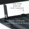 Aulumu G07 Pop Up Leg Stands Laptop, Super Portable Cooling Laptop Stand, Ergonomic Laptop Riser Lift for Desk for MacBook, All Laptops, Tablets, 8-20'', Black view 4