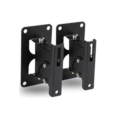 BNNP Entertainment Center Shelves Audio Bracket Speaker Bracket Speaker Wall-Mounted Media Equipment Bracket Rotatable Steel Frame Bearing 40kg 1 Pair Suitable for DVD Players, Cable Boxes