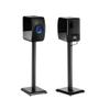 BNNP Entertainment Center Shelves Audio Stand Floor-Standing Speaker Stand Speaker Surround Stand Media Equipment Stand Bearing 20kg 1 Pair Suitable for DVD Players, Cable Boxes view 4