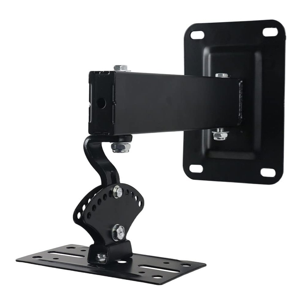 BNNP Entertainment Center Shelves Speaker Bracket Thickened Speaker Wall Bracket Stage Performance Audio Rack Lengthened Telescopic Retractable Speaker Bracket Suitable for DVD Players, Cable Boxes