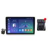 1 Din Car Stereo Radio Bluetooth for Lada Granta Cross 2011-2018 Android 12 2K Screen Autoradio with GPS Navigation Carplay SWC 4G WiFi FM RDS DSP+Backup Camera,M6 pro/4+64g/b view 1