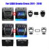 1 Din Car Stereo Radio Bluetooth for Lada Granta Cross 2011-2018 Android 12 2K Screen Autoradio with GPS Navigation Carplay SWC 4G WiFi FM RDS DSP+Backup Camera,M6 pro/4+64g/b view 2