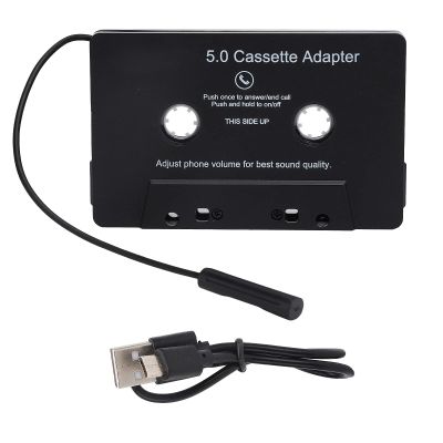 Cassette Adapter, Transmitter Cassette Adapter MP3 Player Tape Audio Converter for Car