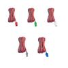 5X 2 Pin Speaker Cables Wires Red Black Compatible with Sony Home Cinema Theater Sound Bar Subwoofer view 1