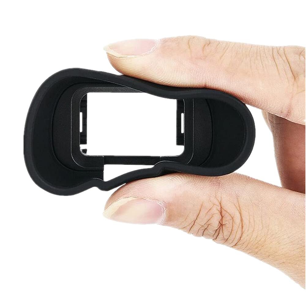 MOOKEENONE Long Camera Eyecup Eyepiece Viewfinder Protector for Sony A1 Alpha 1 ILCE-1 Replaces FDA-EP19 Eye Cup