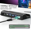 Antank 6-in-1 Docking Station for Steam Deck/ROG Ally, Steam Deck Dock with HDMI 2.0 4K@60Hz Gigabit, 1000Mbps Ethernet, 100W PD Fast Charging and 3 USB-A 3.0 USB-C Port for Valve Steam Deck OLED view 4