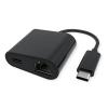 Value USB 3.2 Gen 2 Type C to Gigabit Ethernet Converter + 1 x PD Port, 100 W view 1