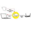 Value USB 3.2 Gen 2 Type C to Gigabit Ethernet Converter + 1 x PD Port, 100 W view 4