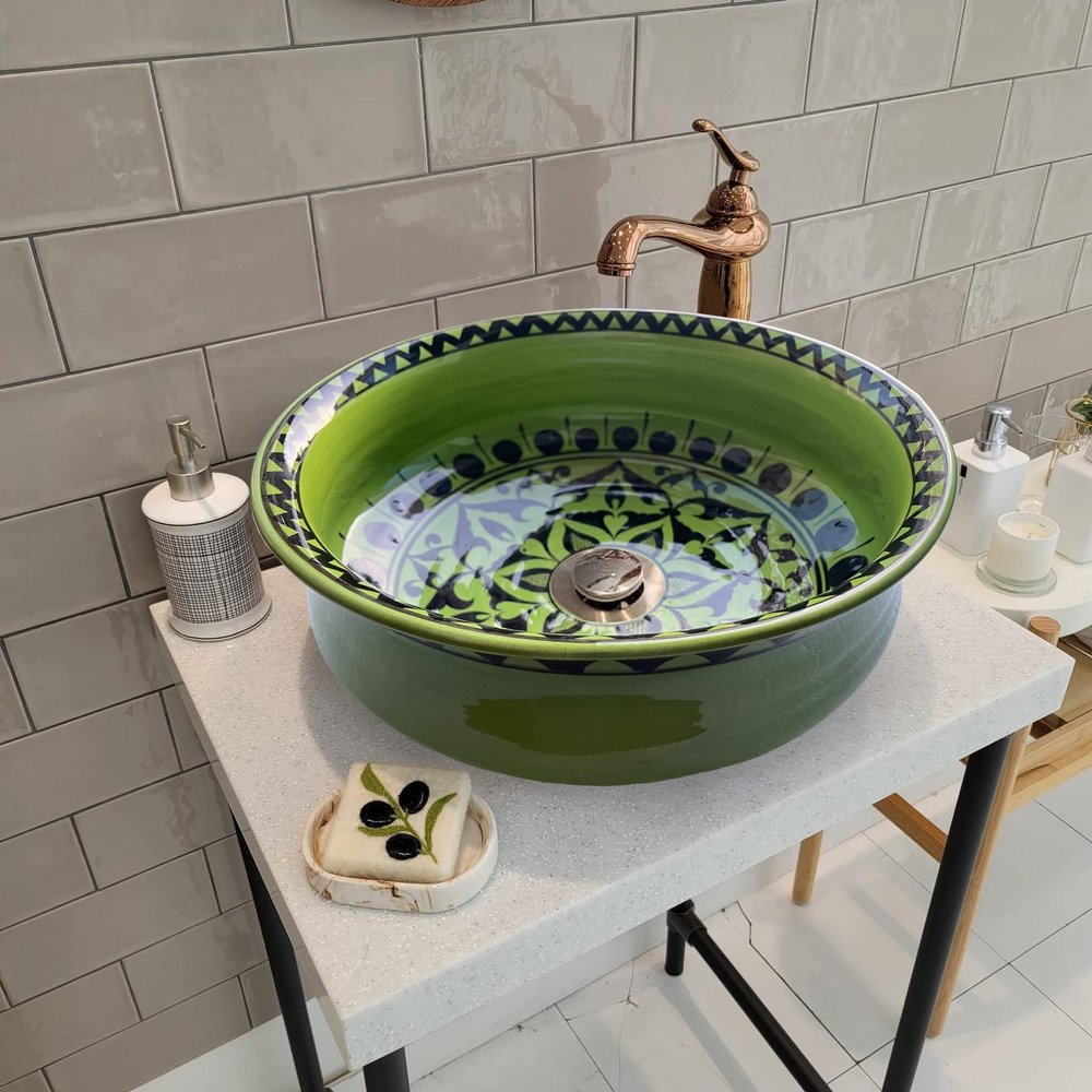 Interesting Bathroom Vessel Sink, Ceramic Countertop Art Basin, Bathroom Vessel Vanity Sink, Guest Bathroom Remodeling, Cloakroom, Washbasin