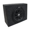 KICKER 43C104-N Bundle with Universal Regular Standard Cab Truck Comp C10 Single 10" Sub Box Enclosure - Final 4 Ohm view 1