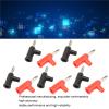 10Pcs 4mm Banana Plug, Stackable Solderless Banana Plug Banana Plug Stackable Solderless Banana Plug Connector for Security Accessories view 2
