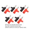 10Pcs 4mm Banana Plug, Stackable Solderless Banana Plug Banana Plug Stackable Solderless Banana Plug Connector for Security Accessories view 3