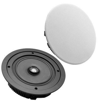 wet sounds Venue Series 6.5 Shallow Mount Ceiling Speakers, Pair (Renewed)