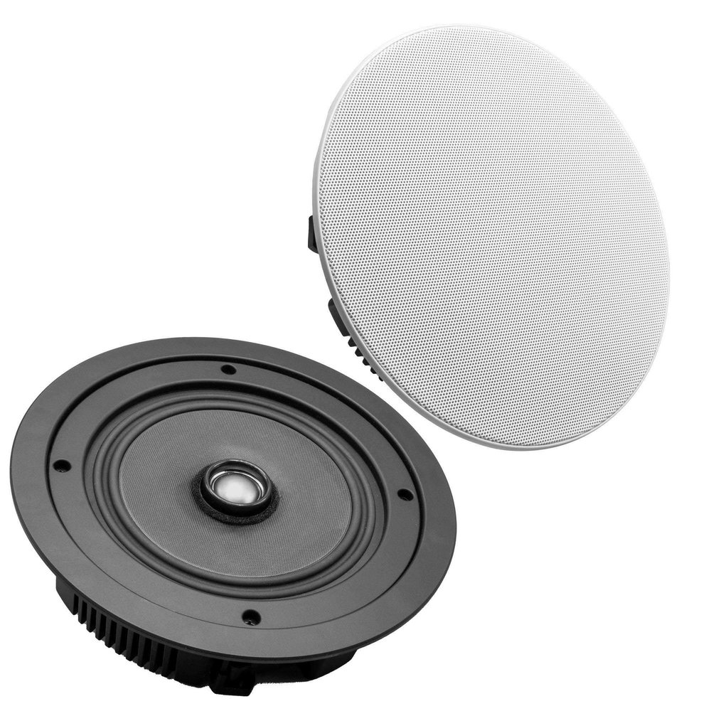wet sounds Venue Series 6.5 Shallow Mount Ceiling Speakers, Pair (Renewed)