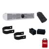 Wet Sounds Stealth 6 Ultra HD White Amplified Soundbar with Remote + 2" Pipe Clamps & Sliders (Renewed) view 1