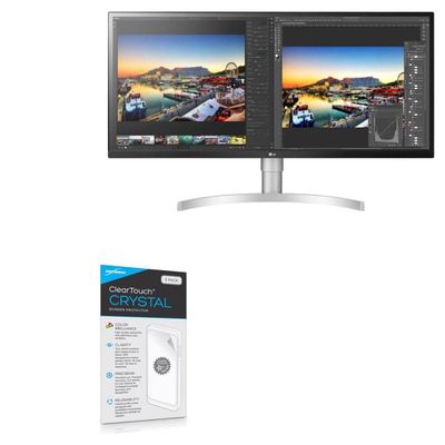 BoxWave Screen Protector Compatible with LG 34 Monitor (34WL850) - ClearTouch Crystal (2-Pack), HD Film Skin - Shields from Scratches