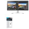 BoxWave Screen Protector Compatible with LG 34 Monitor (34WL850) - ClearTouch Crystal (2-Pack), HD Film Skin - Shields from Scratches view 1