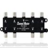 Channel Master Splitter 8 | 8-Way Splitter Distributes Digital HDTV Antenna Signal to 8 TVs, One Input and Eight Outputs, Power Passing for Preamplifiers and Boosters, Low-Loss Design, Indoor/Outdoor view 1