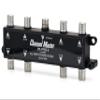 Channel Master Splitter 8 | 8-Way Splitter Distributes Digital HDTV Antenna Signal to 8 TVs, One Input and Eight Outputs, Power Passing for Preamplifiers and Boosters, Low-Loss Design, Indoor/Outdoor view 2