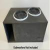 Gately Audio - 2 X 15 SUBWOOFER Enclosure SUBS UP/Port Back- 7.0CF view 2