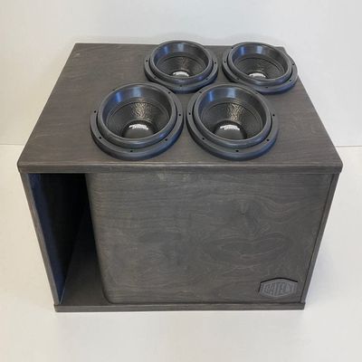 Gately Audio - 4 X 12 SUBWOOFER Enclosure SUBS UP/Port Back 7.0CF