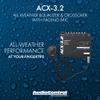 AudioControl All Weather Equalizer & Crossover with Paging Mic (ACX-3.2) view 2