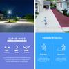 Amcrest 5MP AI Turret IP PoE Camera w/ 49ft Nightvision, Security IP Camera Outdoor, Built-in Microphone, Human & Vehicle Detection, Active Deterrent, 129 FOV, 5MP@20fps IP5M-T1277EW-AI view 4