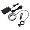 RADHAX Microscope Kit Adjustable 6500K 144 LED Ring Light Illuminator Lamp for Industry Stereo Microscope Camera Adapter Microscope Lens Adapters (Color : 32mm 144 LED Ring) view 1